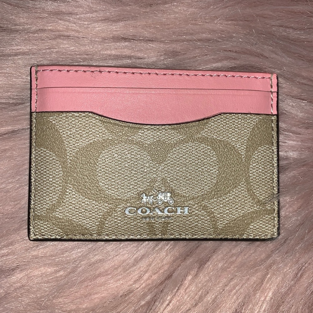 Coach card holder
